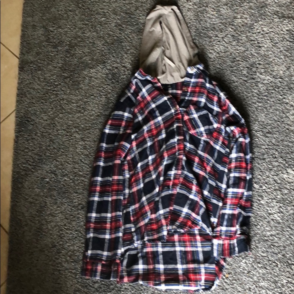 Long sleeve bottom shirt hoodie
